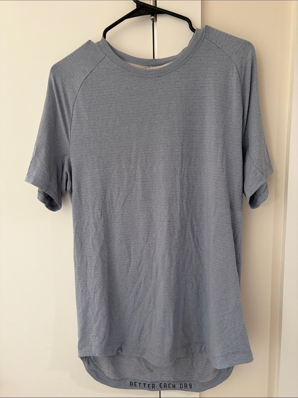 lululemon athletica Men’s Short Sleeve Crew Tee in Light Blue